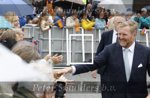 Flevoland 9 september 2025
Koning Willem Alexander en Koningin Maxima op streekbezoek in Flevoland . Het regende de hele dag .