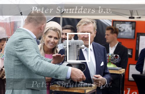 Flevoland 9 september 2025
Koning Willem Alexander en Koningin Maxima op streekbezoek in Flevoland . Het regende de hele dag .