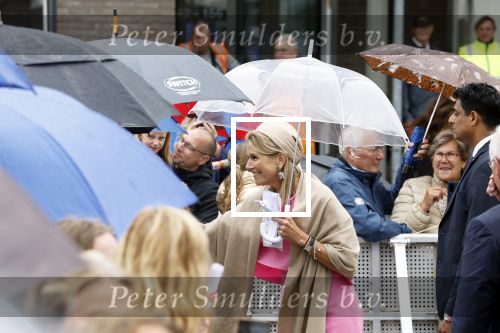 Flevoland 9 september 2025
Koning Willem Alexander en Koningin Maxima op streekbezoek in Flevoland . Het regende de hele dag .