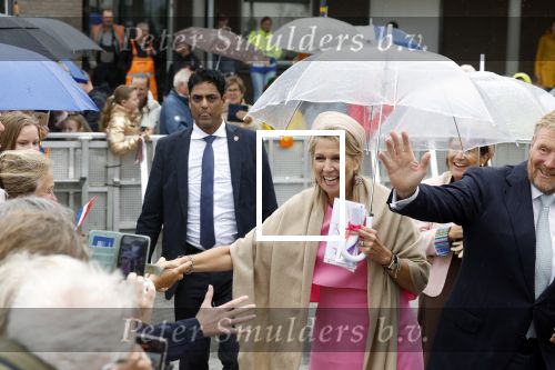 Flevoland 9 september 2025
Koning Willem Alexander en Koningin Maxima op streekbezoek in Flevoland . Het regende de hele dag .
