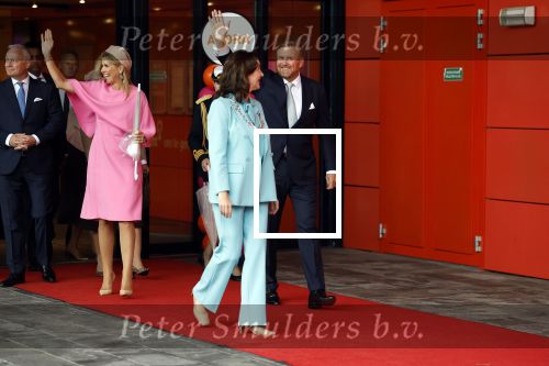 Flevoland 9 september 2025
Koning Willem Alexander en Koningin Maxima op streekbezoek in Flevoland . Het regende de hele dag .