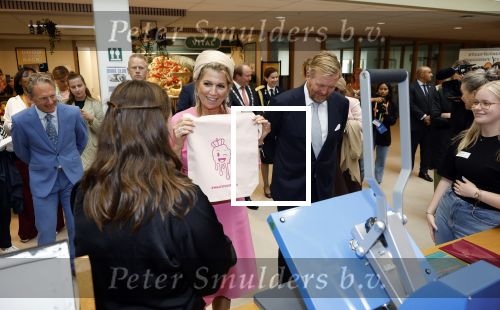 Flevoland 9 september 2025
Koning Willem Alexander en Koningin Maxima op streekbezoek in Flevoland . Het regende de hele dag .