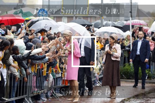 Flevoland 9 september 2025
Koning Willem Alexander en Koningin Maxima op streekbezoek in Flevoland . Het regende de hele dag .