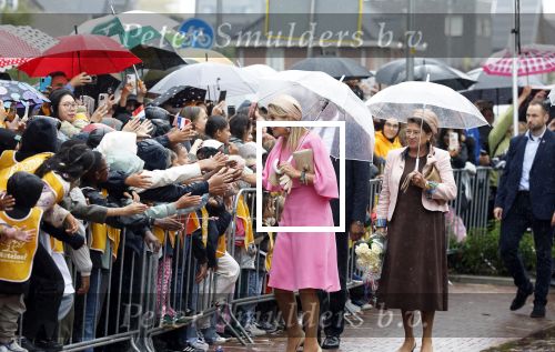 Flevoland 9 september 2025
Koning Willem Alexander en Koningin Maxima op streekbezoek in Flevoland . Het regende de hele dag .