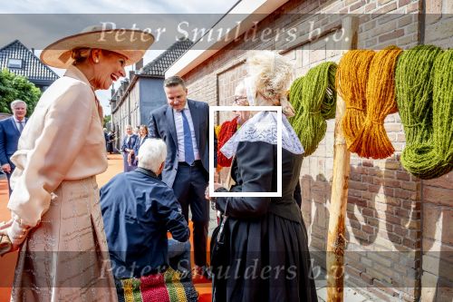 Genemuiden 11 september 2025
Koningin Maxima opent het tapijtmuseum in Genmuiden