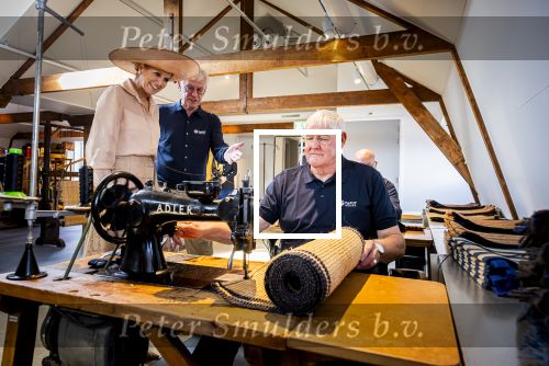 Genemuiden 11 september 2025
Koningin Maxima opent het tapijtmuseum in Genmuiden