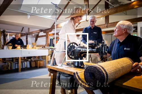 Genemuiden 11 september 2025
Koningin Maxima opent het tapijtmuseum in Genmuiden