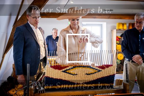Genemuiden 11 september 2025
Koningin Maxima opent het tapijtmuseum in Genmuiden