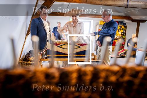 Genemuiden 11 september 2025
Koningin Maxima opent het tapijtmuseum in Genmuiden
