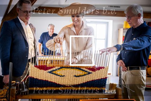 Genemuiden 11 september 2025
Koningin Maxima opent het tapijtmuseum in Genmuiden