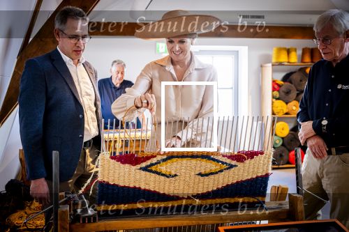 Genemuiden 11 september 2025
Koningin Maxima opent het tapijtmuseum in Genmuiden