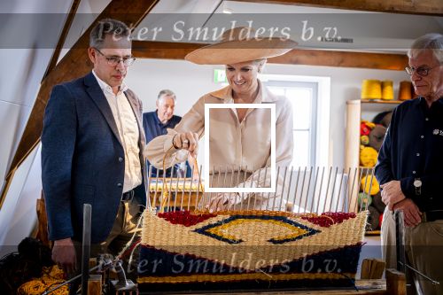 Genemuiden 11 september 2025
Koningin Maxima opent het tapijtmuseum in Genmuiden