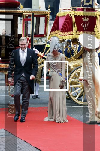 Den Haag 16 september 2025
Prinsjesdag 2025 met aanwezig namens de koninklijke familie , Koning Willem Alexander Koningin Maxima Prinses Amalia Prinses Alexia Prinses Ariane Prins Constantijn en Prinses Laurentien . Koningin Maxima viel bijna op de rode loper