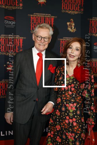 Utrecht 19 september 2025
1 jaar Moulin Rouge in het Beatrix theater. marijke Helwegen en haar man Harrie