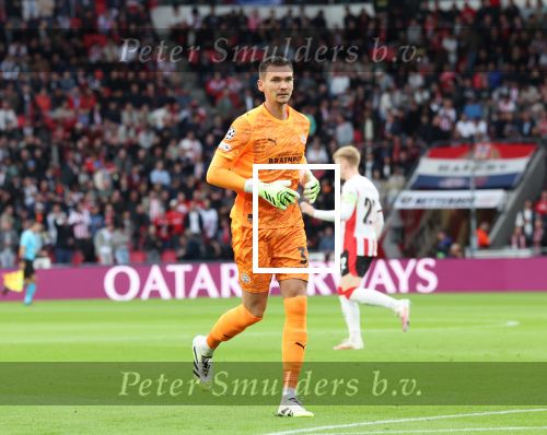 Eindhoven, 16 September 2025
CL wedstrijd PSV-Union Saint-Gilloise, eindsatnd 1-3
Matej Kovar