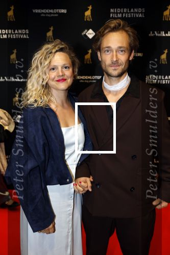 Utrecht 26 september 2025
Premiere voor de meisjes tijdens openingsavond Filmdagen Utrecht 2025 in de stadsschouwburg . Matthijs v d Sande Bakhuyzen met zijn partner Tine CartruyvelsCartruyvels