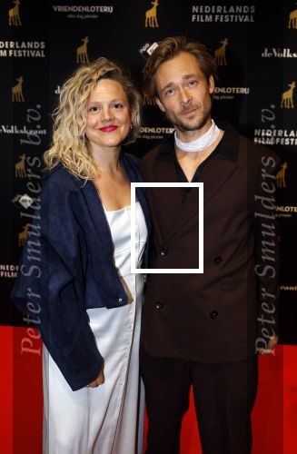Utrecht 26 september 2025
Premiere voor de meisjes tijdens openingsavond Filmdagen Utrecht 2025 in de stadsschouwburg . Matthijs v d Sande Bakhuyzen met zijn partner Tine CartruyvelsCartruyvels