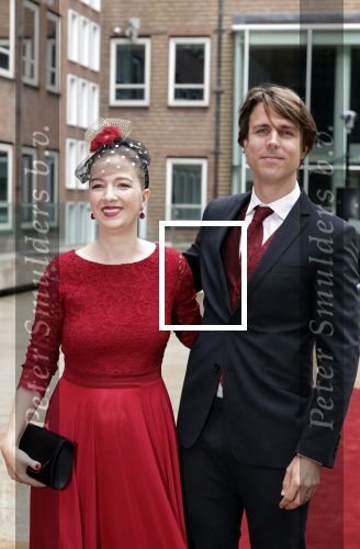 Den Haag 16 september 2025
Prinsjesdag 2025 in Den Haag . Nicki Pouw-Verweij poseert met partner