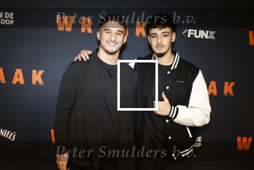 Amsterdam 2 september 2025
Premiere Wraak . Oussama Ahammoud en Hamza Iallouchen