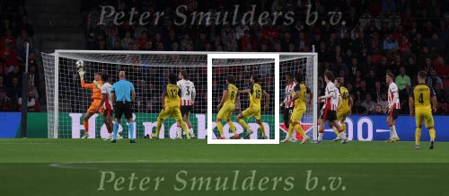 Eindhoven, 16 September 2025
CL wedstrijd PSV-Union Saint-Gilloise, eindsatnd 1-3