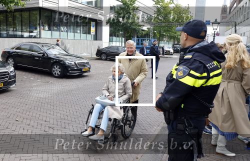Den Haag 16 september 2025
Prinsjesdag 2025 in Den Haag . piet Hein Donner met vrouw in rolstoel