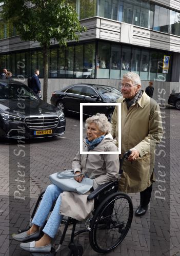 Den Haag 16 september 2025
Prinsjesdag 2025 in Den Haag . piet Hein Donner met vrouw in rolstoel