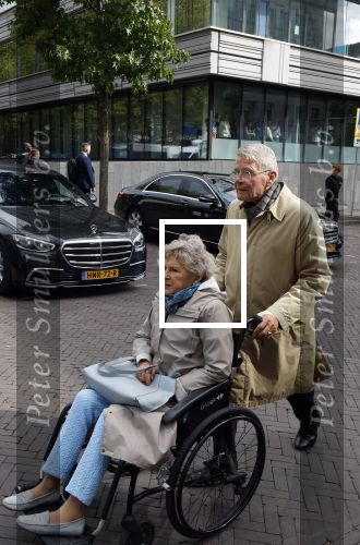 Den Haag 16 september 2025
Prinsjesdag 2025 in Den Haag . piet Hein Donner met vrouw in rolstoel