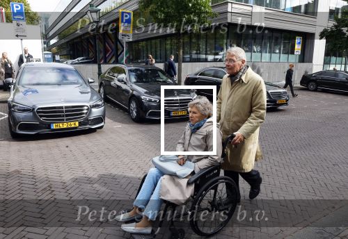 Den Haag 16 september 2025
Prinsjesdag 2025 in Den Haag . piet Hein Donner met vrouw in rolstoel
