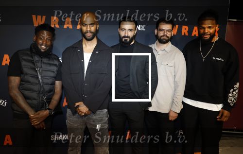 Amsterdam 2 september 2025
Premiere Wraak . Cyriel Guds Ali Fardi  Achmed el Jennouni  Luis Tavares