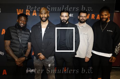 Amsterdam 2 september 2025
Premiere Wraak . Cyriel Guds Ali Fardi  Achmed el Jennouni  Luis Tavares