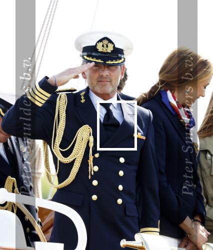 Amsterdam 24 augustus 202
Prins Maurits en Prinses MarilÃ¨ne hebben drie kinderen: Anna (geboren in 2001), Lucas (geboren in 2002), en Felicia (geboren in 2005). Hun volledige achternaam is Van Lippe-Biesterfeld van Vollenhoven . Prins Maurits neemt met zijn gezin de Vlootschouw af tijdens de laatste dag van Sail. Ze varen met de Groene Draeck.
