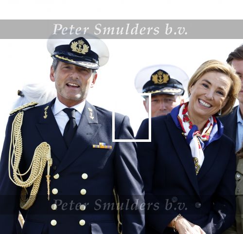 Amsterdam 24 augustus 202
Prins Maurits en Prinses MarilÃ¨ne hebben drie kinderen: Anna (geboren in 2001), Lucas (geboren in 2002), en Felicia (geboren in 2005). Hun volledige achternaam is Van Lippe-Biesterfeld van Vollenhoven . Prins Maurits neemt met zijn gezin de Vlootschouw af tijdens de laatste dag van Sail. Ze varen met de Groene Draeck.