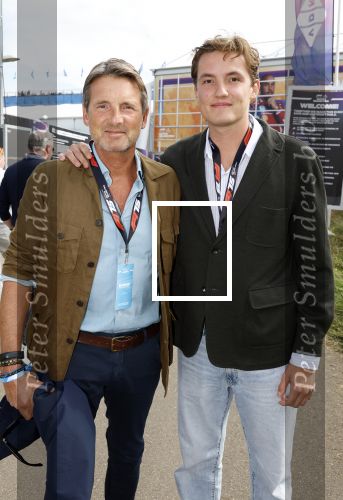 Zandvoort 21 augustus 2025
Grandprix F1 op circuit Zandvoort . Prins Maurits met zijn zoon Prins Lucas