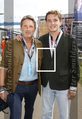 Zandvoort 21 augustus 2025
Grandprix F1 op circuit Zandvoort . Prins Maurits met zijn zoon Prins Lucas