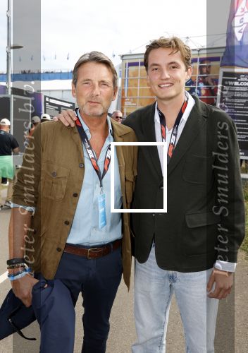 Zandvoort 21 augustus 2025
Grandprix F1 op circuit Zandvoort . Prins Maurits met zijn zoon Prins Lucas