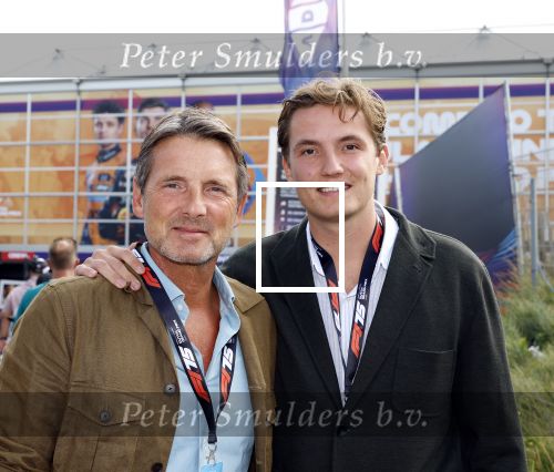 Zandvoort 21 augustus 2025
Grandprix F1 op circuit Zandvoort . Prins Maurits met zijn zoon Prins Lucas