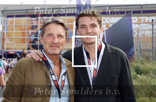 Zandvoort 21 augustus 2025
Grandprix F1 op circuit Zandvoort . Prins Maurits met zijn zoon Prins Lucas