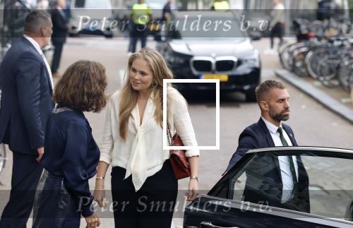 Amsterdam 10 september 2025
Prinses Amalia is uitgenodigd voor een  lunch in de ambtswoning van burgemeester Femke Halsema, waar zij een ontmoeting had met het gemeentebestuur van Amsterdam