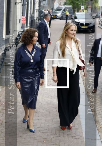 Amsterdam 10 september 2025
Prinses Amalia is uitgenodigd voor een  lunch in de ambtswoning van burgemeester Femke Halsema, waar zij een ontmoeting had met het gemeentebestuur van Amsterdam