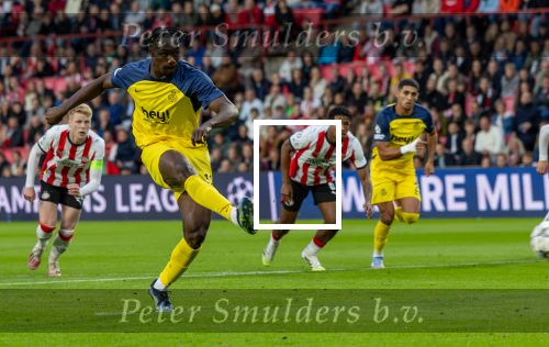 Eindhoven, 16 September 2025
CL wedstrijd PSV-Union Saint-Gilloise, eindsatnd 1-3
Promise Akinpelu
