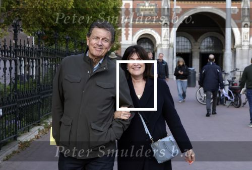 Amsterdam 26 september 2025
Robert ten Brink en zijn vrouw Roos in Amsterdam zuid