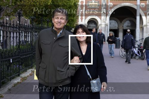 Amsterdam 26 september 2025
Robert ten Brink en zijn vrouw Roos in Amsterdam zuid