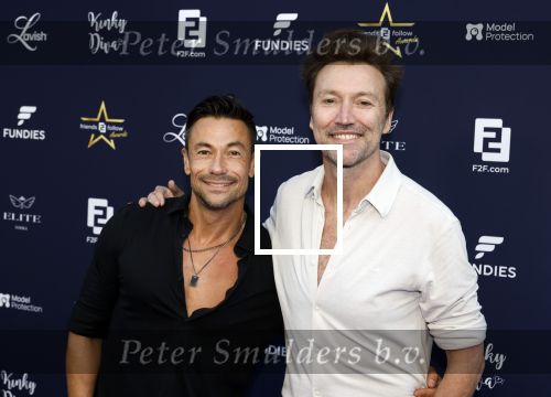 Amsterdam 1 september 2025
F2F feestje in Tuschinski . Robin Pors met partner