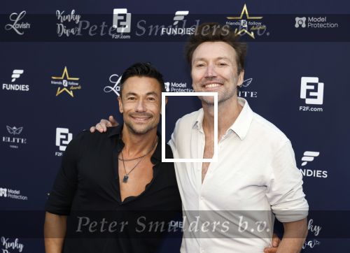 Amsterdam 1 september 2025
F2F feestje in Tuschinski . Robin Pors met partner