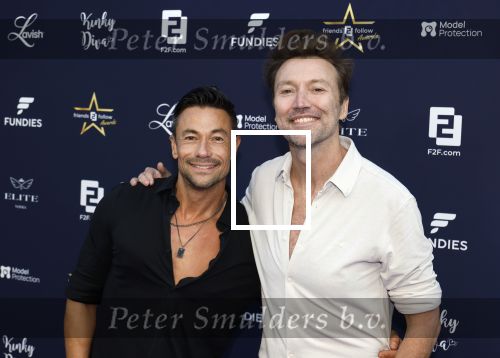 Amsterdam 1 september 2025
F2F feestje in Tuschinski . Robin Pors met partner