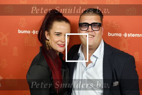 Tilburg 29 september 2025
Buma prijzen worden uitgereikt in 013 in Tilburg . Rutger v Barneveld kwam met zijn vrouw