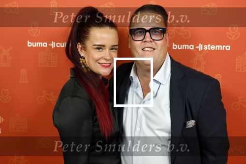 Tilburg 29 september 2025
Buma prijzen worden uitgereikt in 013 in Tilburg . Rutger v Barneveld kwam met zijn vrouw