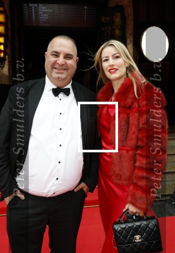Amsterdam 3 september 2025
Septimius Awards, in Tuschinski Theater. Salar Azimi met zijn vrouw