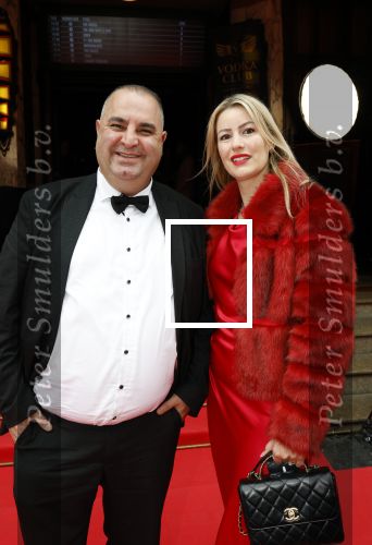 Amsterdam 3 september 2025
Septimius Awards, in Tuschinski Theater. Salar Azimi met zijn vrouw