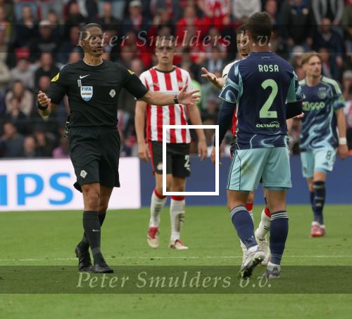 Eindhoven, 21 September 2025
PSV-AJAX, Eindstand 2-2
Kompetitie seizoen 2025-2026
Scheidsrechter Serdar Gozubuyuk